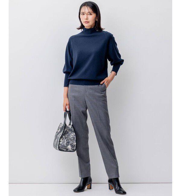 23区「【杏さん着用】ショート ヒール ブーツ」|ショートブーツ|