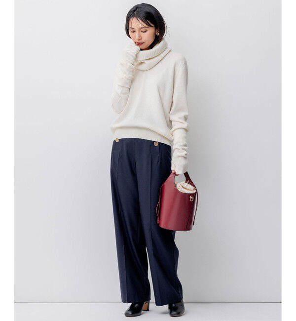 23区「【杏さん着用】ショート ヒール ブーツ」|ショートブーツ|