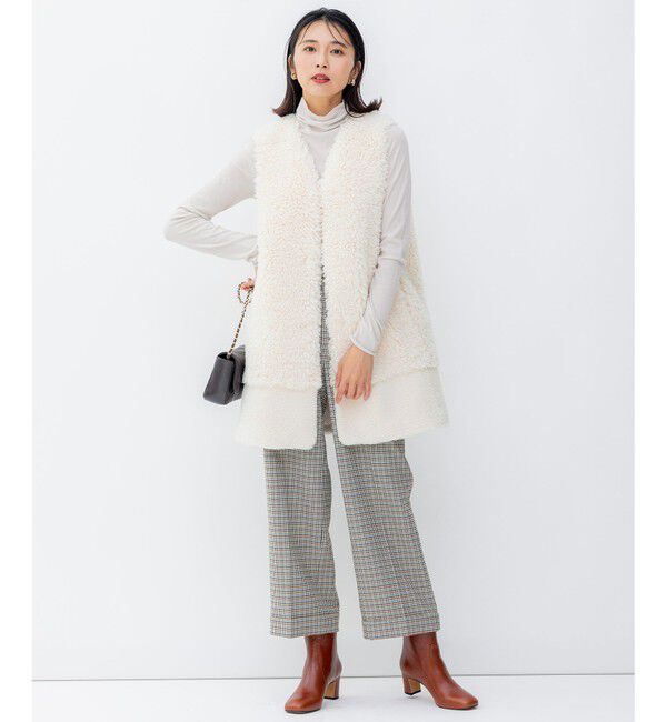 23区「【杏さん着用】ショート ヒール ブーツ」|ショートブーツ|