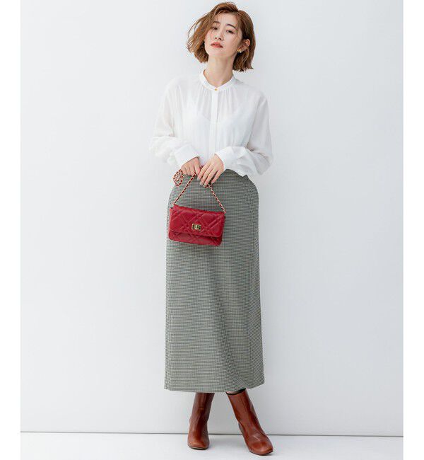 23区「【杏さん着用】ショート ヒール ブーツ」|ショートブーツ|