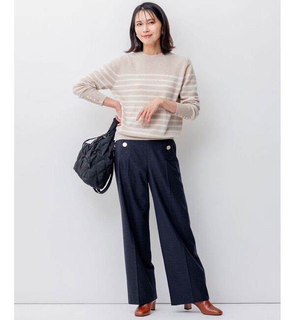 23区「【杏さん着用】ショート ヒール ブーツ」|ショートブーツ|