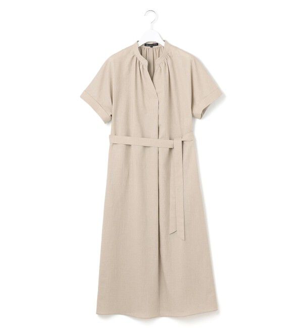 23区「【洗える】トリアセスラブストレッチ ワンピース」|ワンピース|