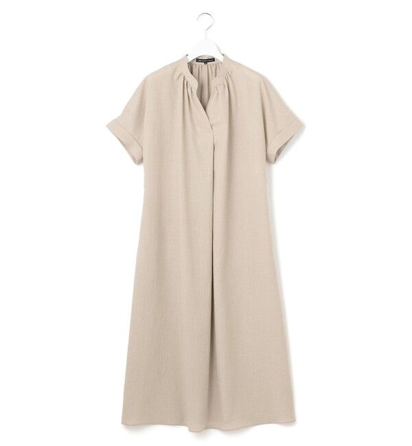 23区「【洗える】トリアセスラブストレッチ ワンピース」|ワンピース|