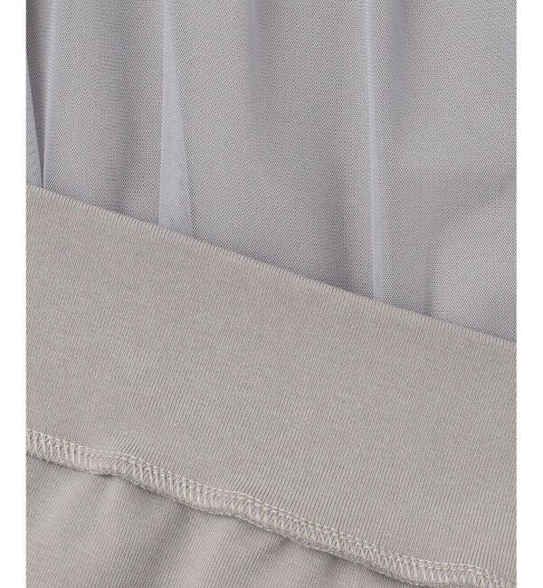 any SiS「【洗える】ラッフルチュール プルオーバー」|Tシャツ・カットソー|