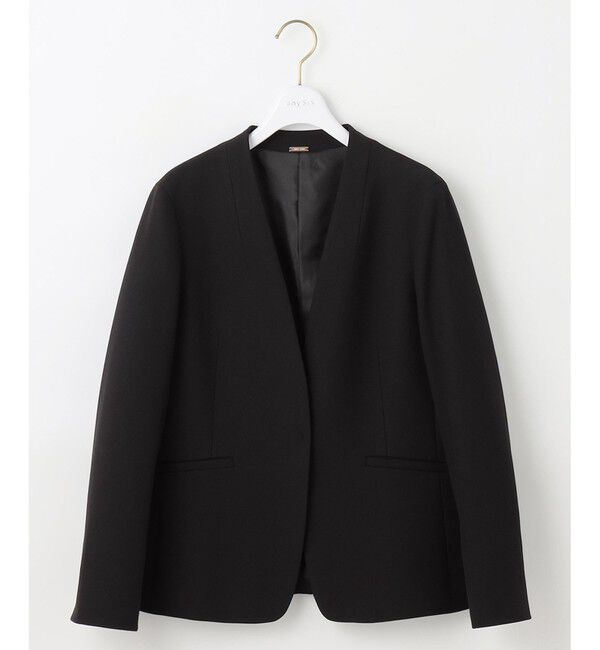 ANY SIS「ビューティサーモ2WAYストレッチ ノーカラージャケット」|ノーカラージャケット|