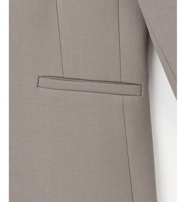 ANY SIS「ビューティサーモ2WAYストレッチ ノーカラージャケット」|ノーカラージャケット|