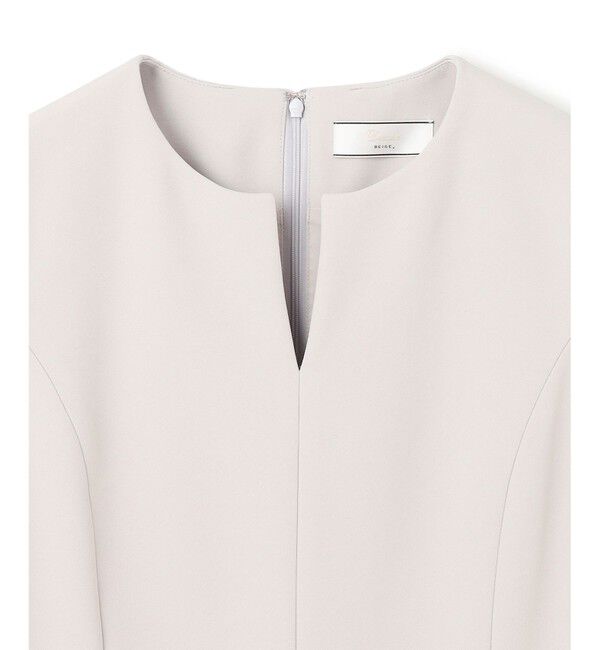 BEIGE,「【L-size・セットアップ対応】LUIZA / Iラインワンピース」|ワンピース|