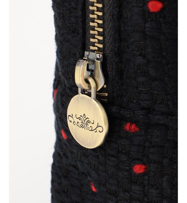 GRACE CONTINENTAL「Fabricスクエアポーチ-AW」|ポーチ|