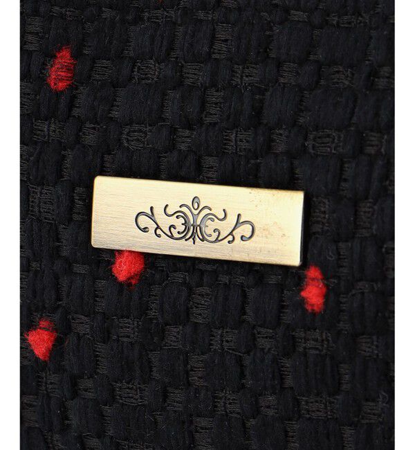 GRACE CONTINENTAL「Fabricスクエアポーチ-AW」|ポーチ|