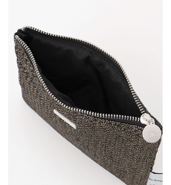 GRACE CONTINENTAL「Fabricフラットポーチ-AW」|ポーチ|