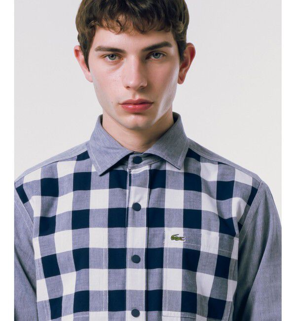 LACOSTE「リバーシブルスナップボタンシャツ」|シャツ・ブラウス|