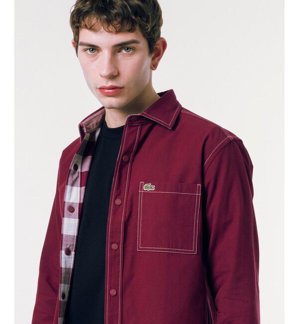 LACOSTE「リバーシブルスナップボタンシャツ」|シャツ・ブラウス|