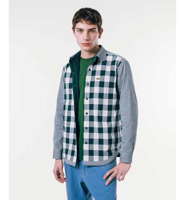 LACOSTE「リバーシブルスナップボタンシャツ」|シャツ・ブラウス|