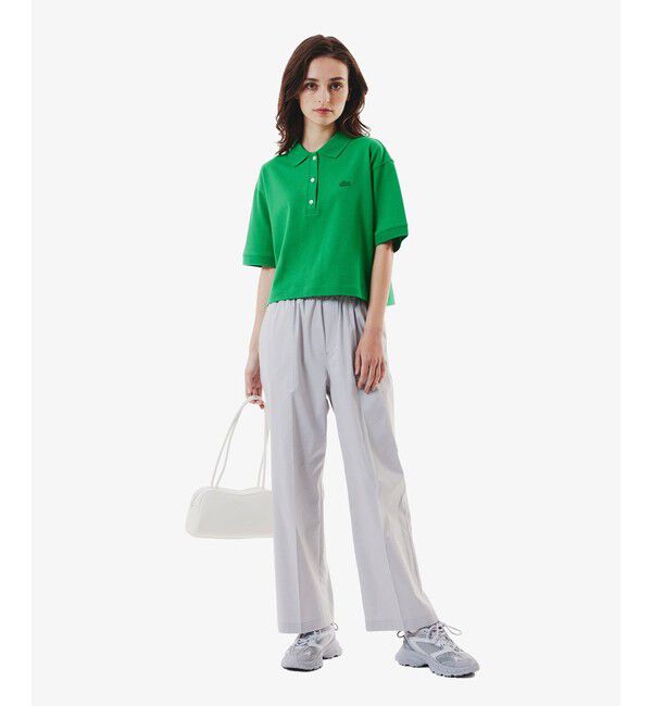 LACOSTE「センタープレスワイドイージーパンツ ワイドパンツ」|その他|