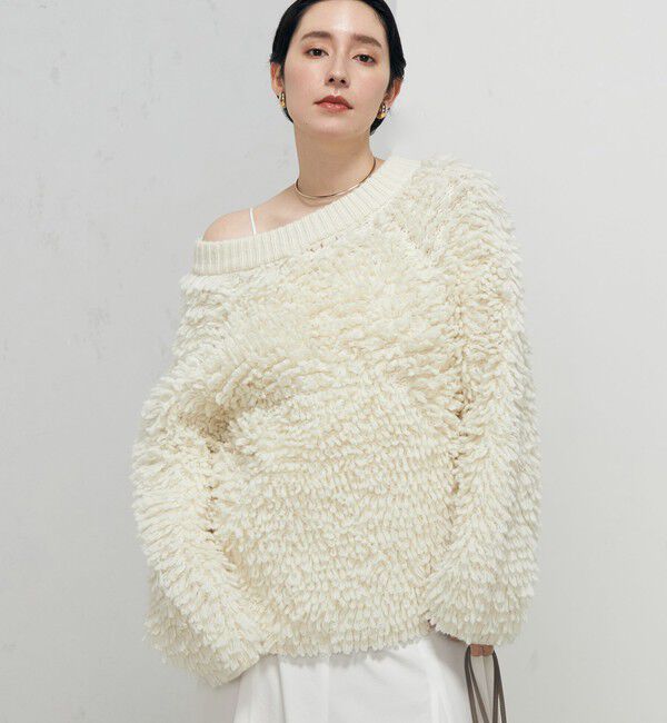 Laraaji「ループ編み2WAYプルオーバーニット」|ニット・セーター|