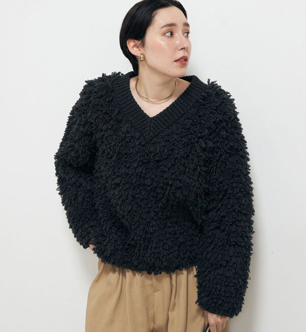 Laraaji「ループ編み2WAYプルオーバーニット」|ニット・セーター|