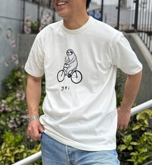 NOLLEY'S goodman「【STONEWOLD】yei プリントTシャツ 25SS」|Tシャツ・カットソー|ホワイト