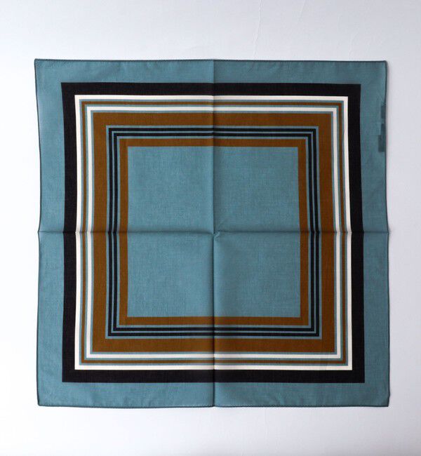 NOLLEY'S goodman「EMME EFFE フレームプリントバンダナスカーフ」|バンダナ・スカーフ|