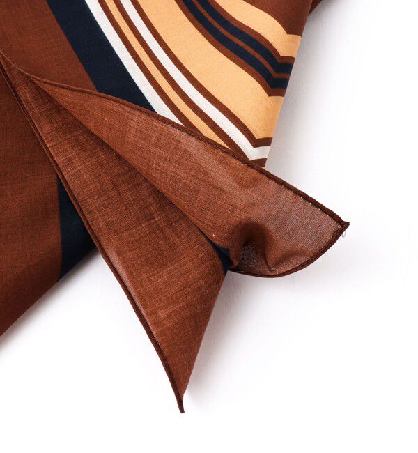 NOLLEY'S goodman「EMME EFFE フレームプリントバンダナスカーフ」|バンダナ・スカーフ|