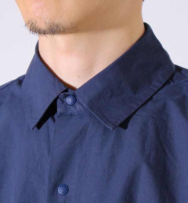 GLOSTER「【GEVACO】ドットボタンシャツ スナップボタン シャツ羽織」|シャツ・ブラウス|