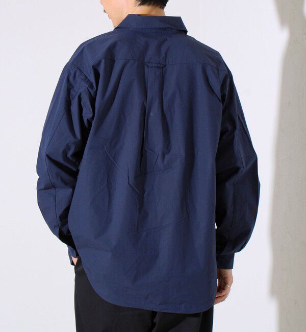 GLOSTER「【GEVACO】ドットボタンシャツ スナップボタン シャツ羽織」|シャツ・ブラウス|