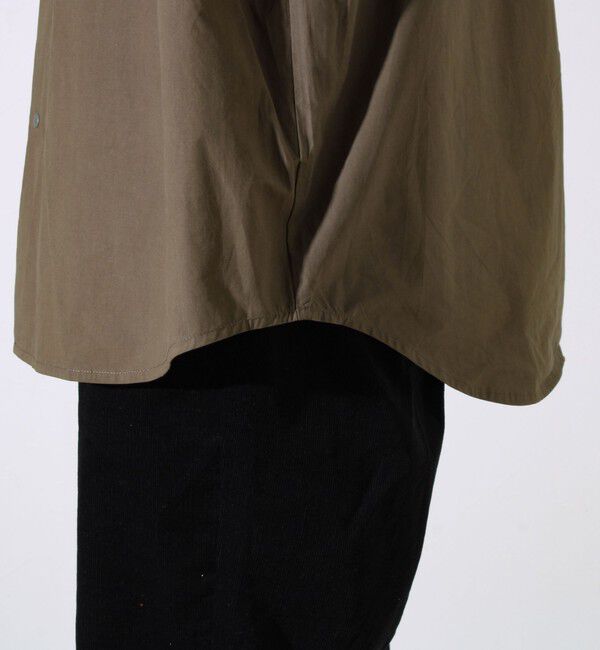 GLOSTER「【GEVACO】ドットボタンシャツ スナップボタン シャツ羽織」|シャツ・ブラウス|