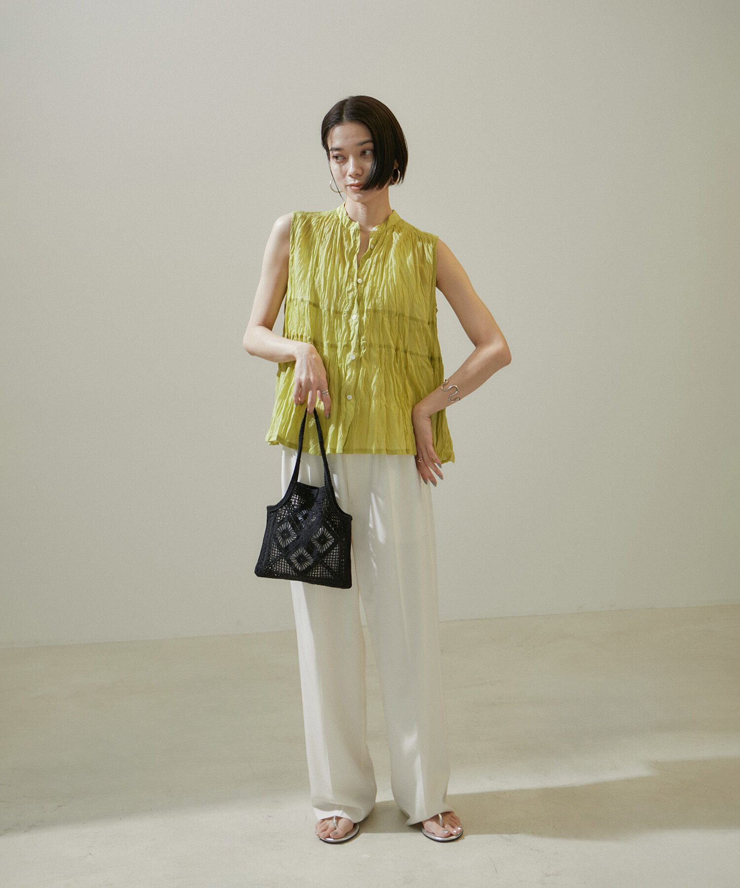 SALON adam et rope'「【BRENTELLA（ブレンテッラ）】Wストラップトングサンダル」|サンダル|