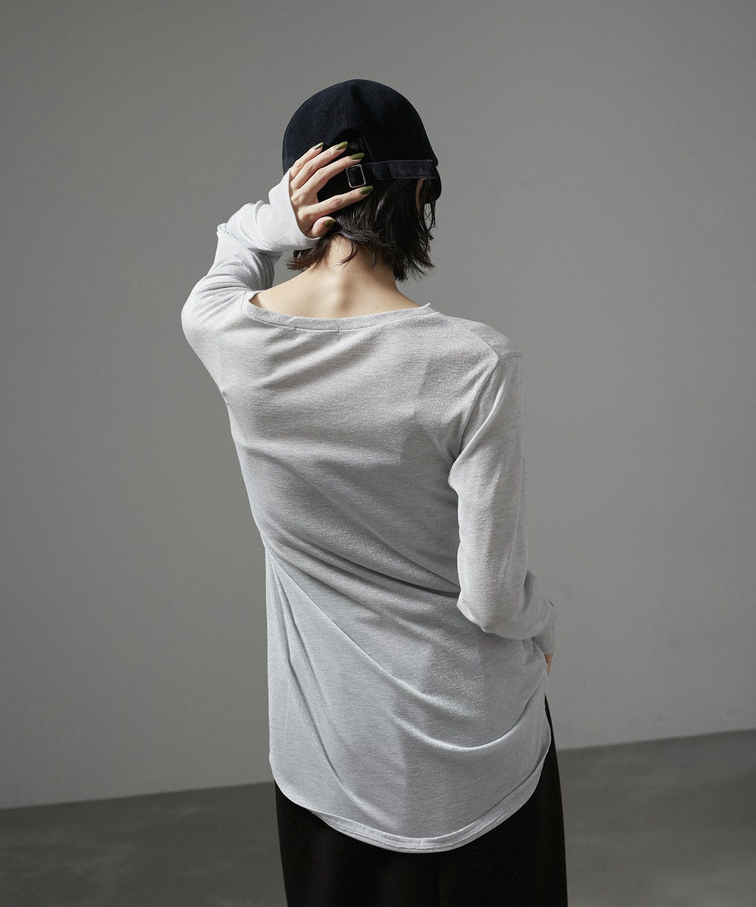 SALON adam et rope'「スパークルラメプルオーバー」|Tシャツ・カットソー|