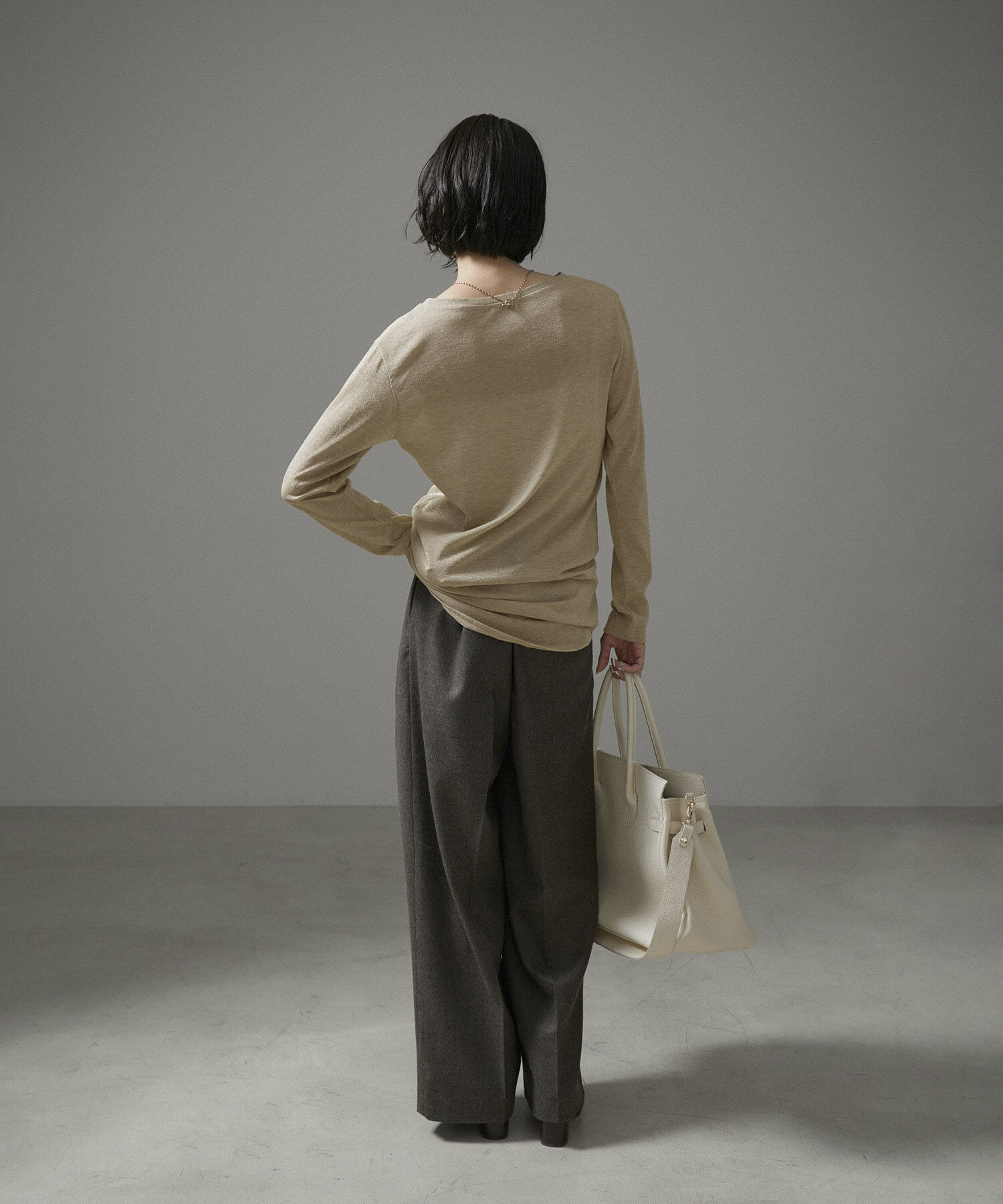 SALON adam et rope'「スパークルラメプルオーバー」|Tシャツ・カットソー|