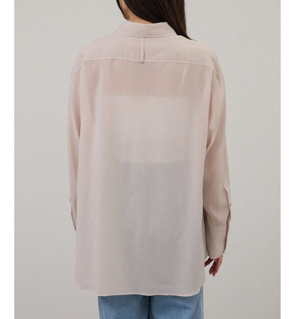 SALON adam et rope'「コットンセミシアーシャツ」|シャツ・ブラウス|