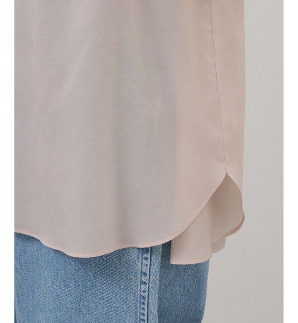 SALON adam et rope'「コットンセミシアーシャツ」|シャツ・ブラウス|