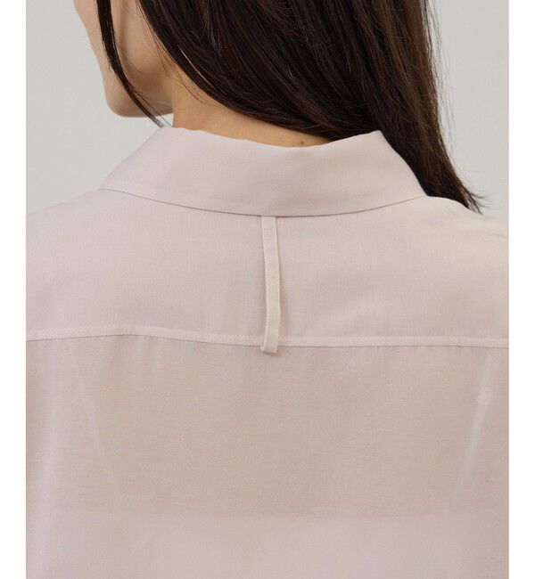 SALON adam et rope'「コットンセミシアーシャツ」|シャツ・ブラウス|