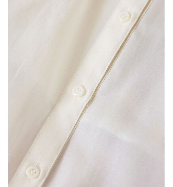 SALON adam et rope'「コットンセミシアーシャツ」|シャツ・ブラウス|