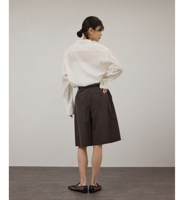 SALON adam et rope'「コットンセミシアーシャツ」|シャツ・ブラウス|