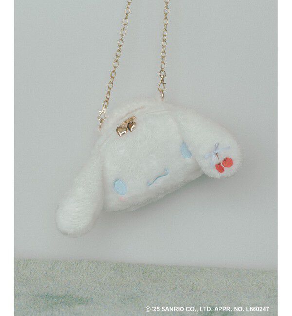 VIS「【シナモロール】VIS別注フェイスポーチ」|ポーチ|