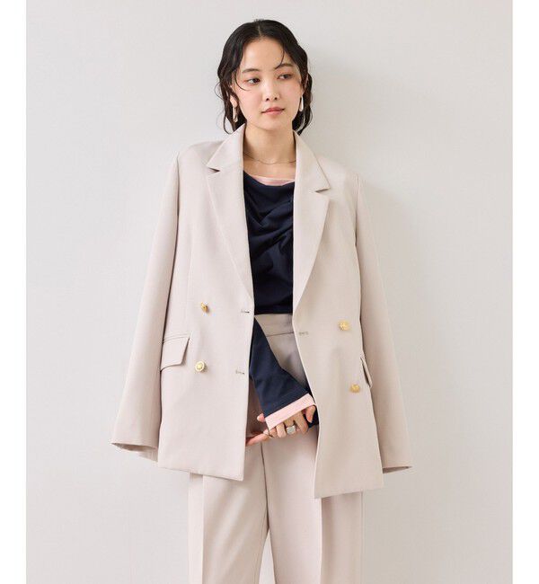 VIS「【WEB限定】レイヤードドレーププルオーバー」|Tシャツ・カットソー|