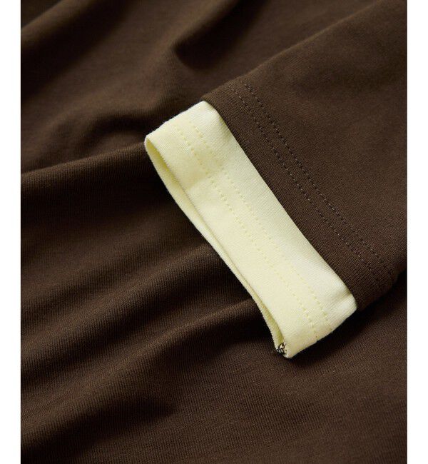 VIS「【WEB限定】レイヤードドレーププルオーバー」|Tシャツ・カットソー|