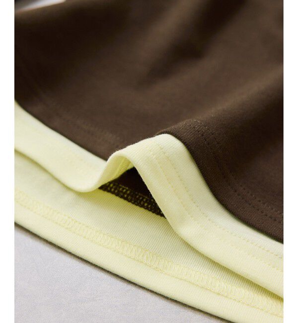 VIS「【WEB限定】レイヤードドレーププルオーバー」|Tシャツ・カットソー|