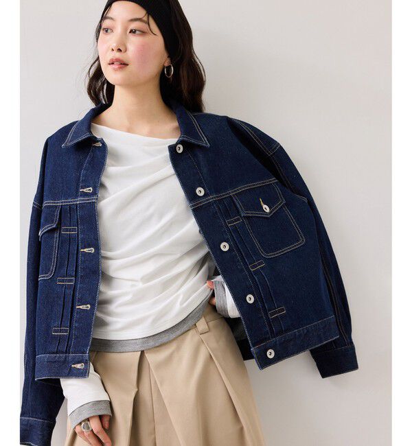 VIS「【WEB限定】レイヤードドレーププルオーバー」|Tシャツ・カットソー|