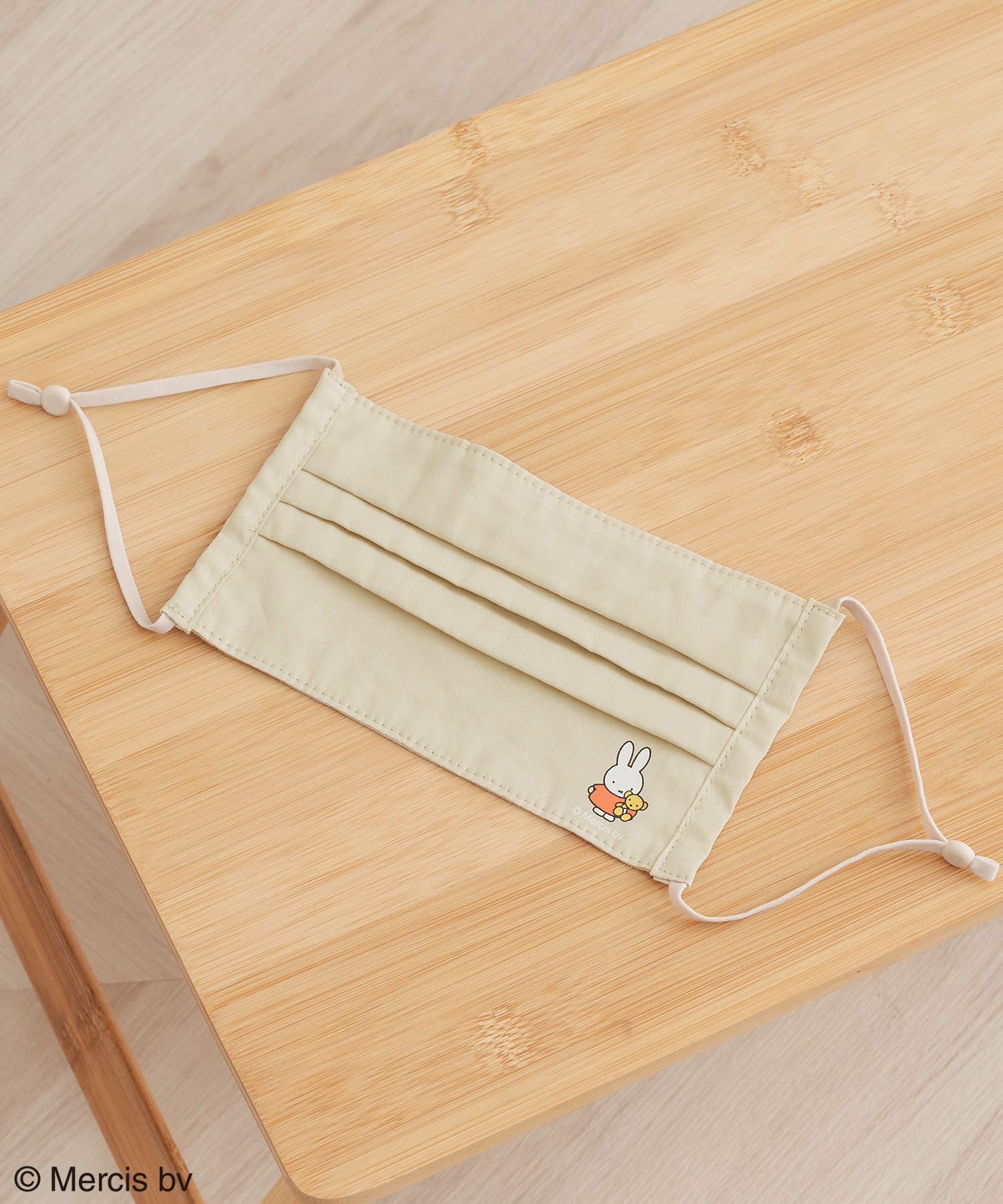 ROPE PICNIC PASSAGE「【miffy&times;ROPE' PICNIC】ワンポイントプリントレディースマスク」|その他|ベージュ(27)