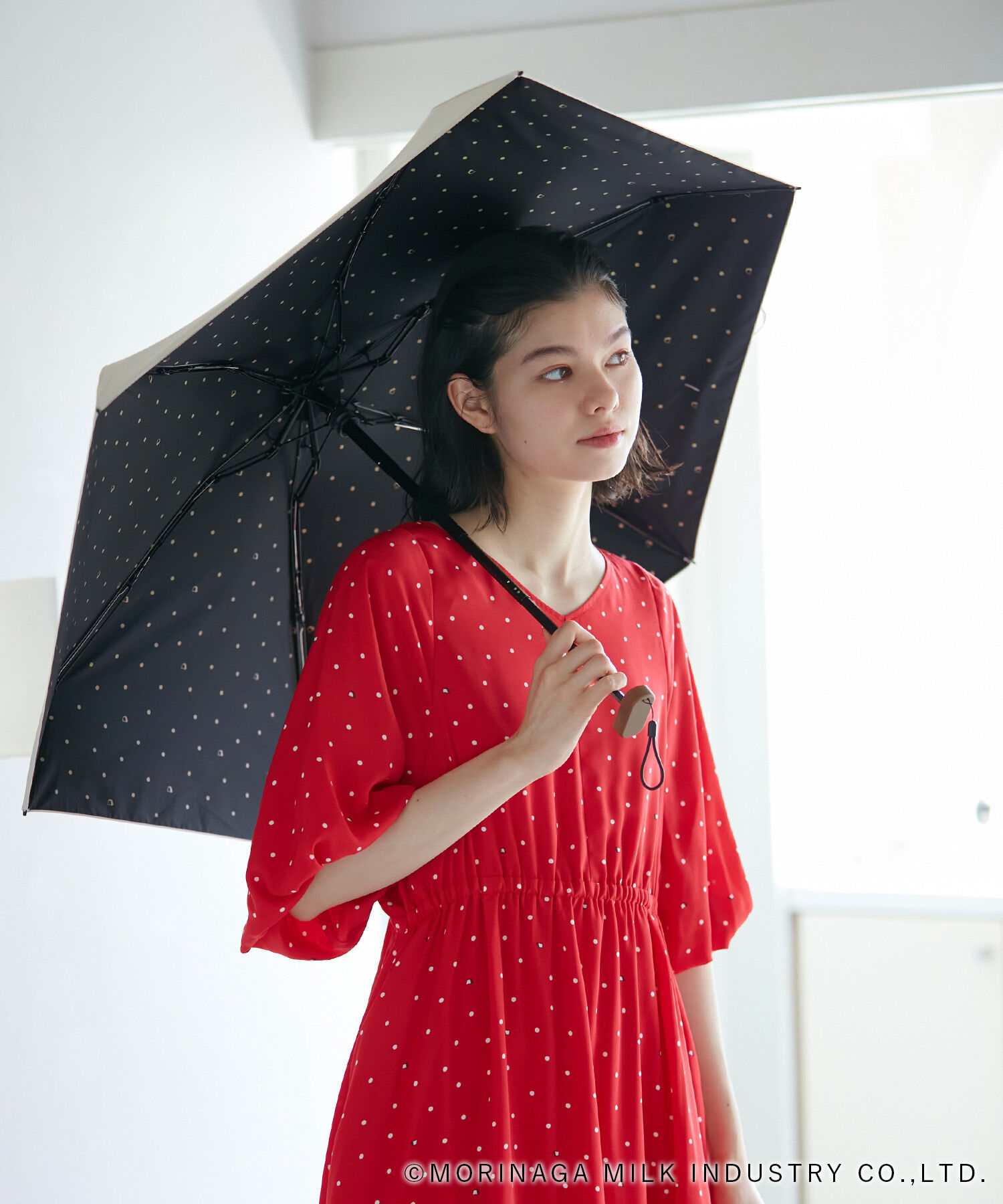 ROPE PICNIC PASSAGE「【Pino meets ROPE' PICNIC】【晴雨兼用・遮光】遮光折り畳み傘」|傘|