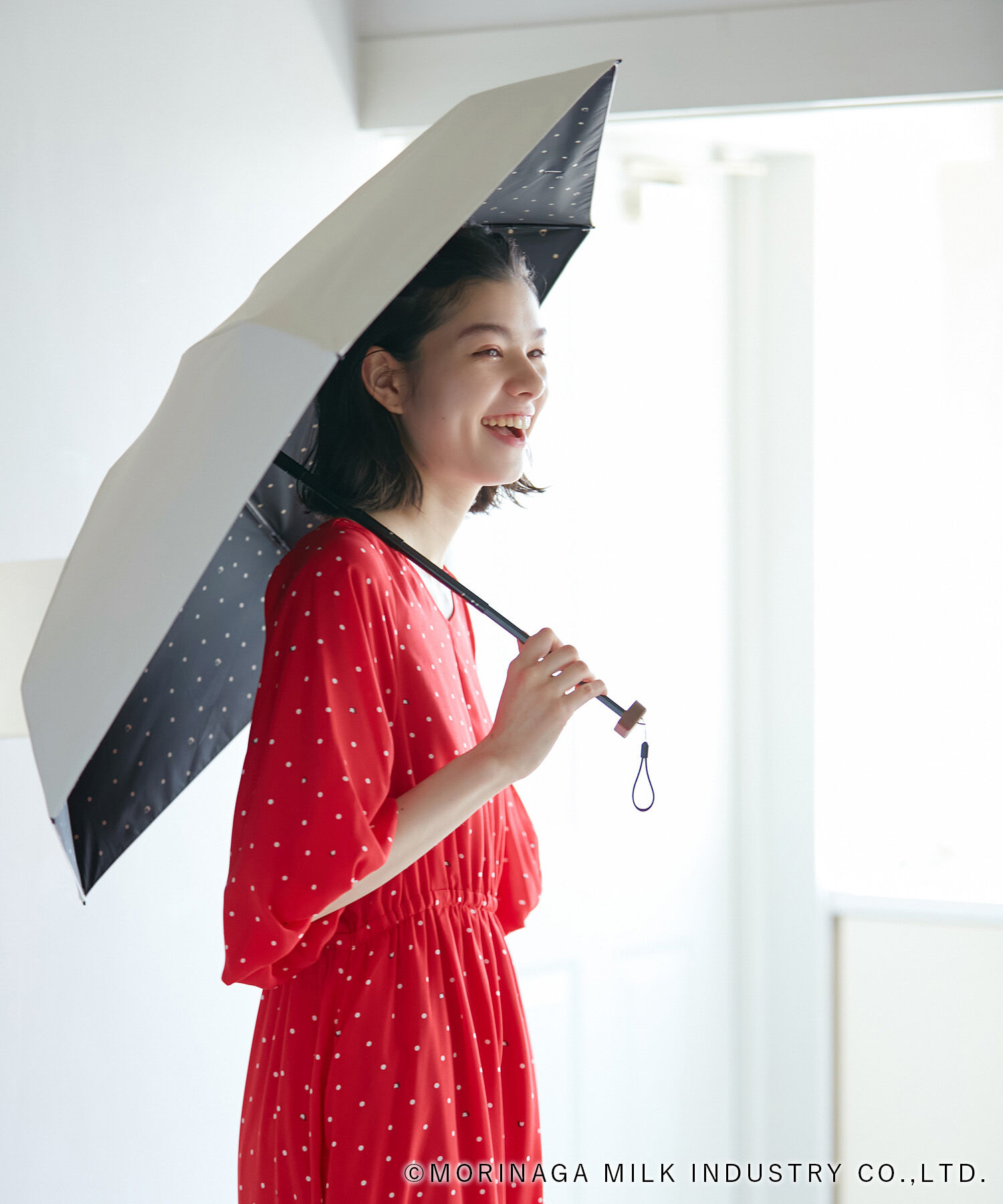 ROPE PICNIC PASSAGE「【Pino meets ROPE' PICNIC】【晴雨兼用・遮光】遮光折り畳み傘」|傘|