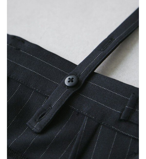 Rope&rsquo;Picnic「フレアシルエットサスペンダー付きパンツ」|チノ|