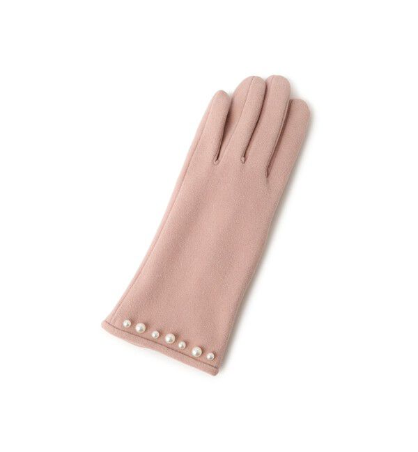 ROPE PICNIC PASSAGE「パールジャージスマホタッチグローブ」|手袋|