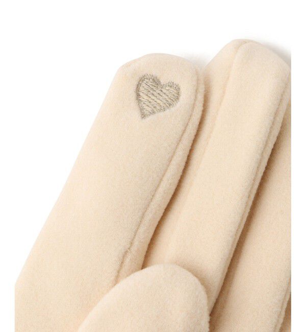 ROPE PICNIC PASSAGE「パールジャージスマホタッチグローブ」|手袋|