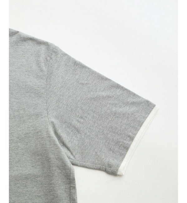 ADAM ET ROPE'「ラウンドネック レイヤード Tシャツ / ユニセックス」|Tシャツ・カットソー|