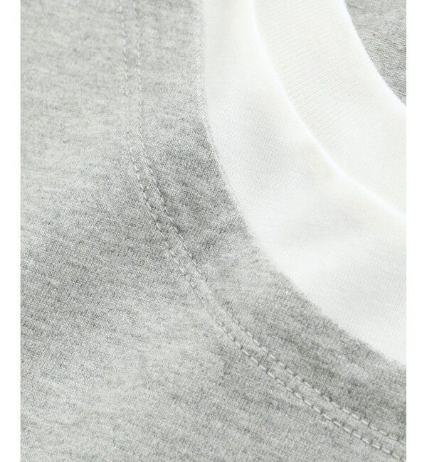 ADAM ET ROPE'「ラウンドネック レイヤード Tシャツ / ユニセックス」|Tシャツ・カットソー|