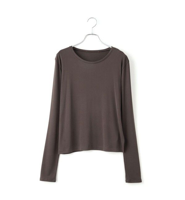 ADAM ET ROPE'「リボンタンクコンビロンT」|Tシャツ・カットソー|