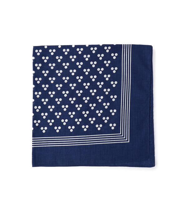 LABOUR AND WAIT「【LABOUR AND WAIT】THREE SPOT HANDKERCHIEF NAVY」|タオル|NAVY