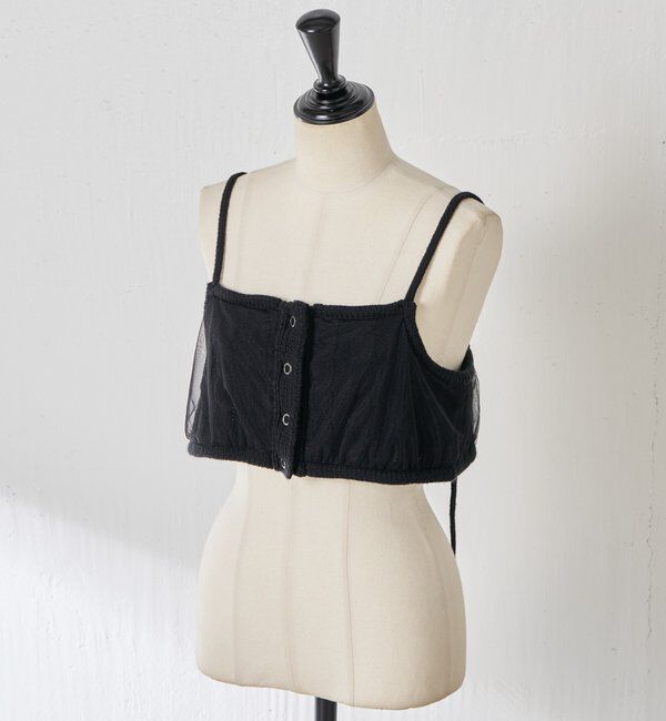  「【レイヤードアイテム】チュールドッキングキャミソール」|ニット・セーター|